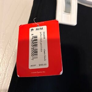 SPANX Classic Black Skirt